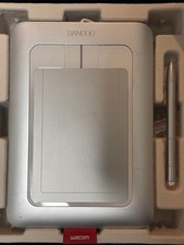 Wacom Bamboo Fun Pen Tablet Bamboo Fun Silver Ready to Use Authentic