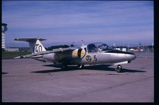 BB227 ORIGINAL K64  SLIDE: Swedish Air Force Saab 105OE 60140/140/5