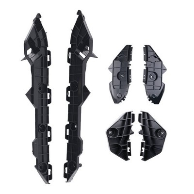 6X For Toyota 09-13 Corolla Left Rear Bumper Cover Retainer Brackets Right Black