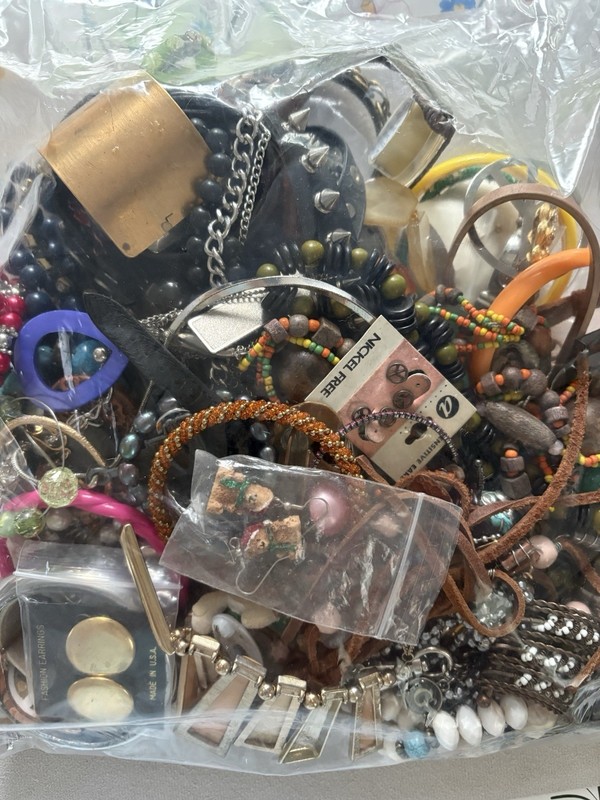 5+ LBS Mixed Jewelry Lot | Wearable, Craft, Repair & Resale | Vintage - Modern 1