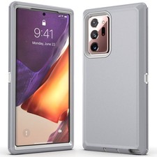 Gray For Samsung Galaxy Note 20 Ultra/ Note 20 Shockproof Rugged Hard Case Cover