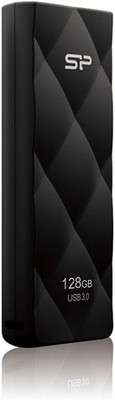 Silicon Power Blaze B20, 128 GB, USB Typ-A, 2.0, Ohne Deckel, 13 g, Schwarz