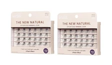 KISS The New Natural False Eyelashes, Easy to Apply, Style ‘Noir’ 24 Wisp-2 Pack