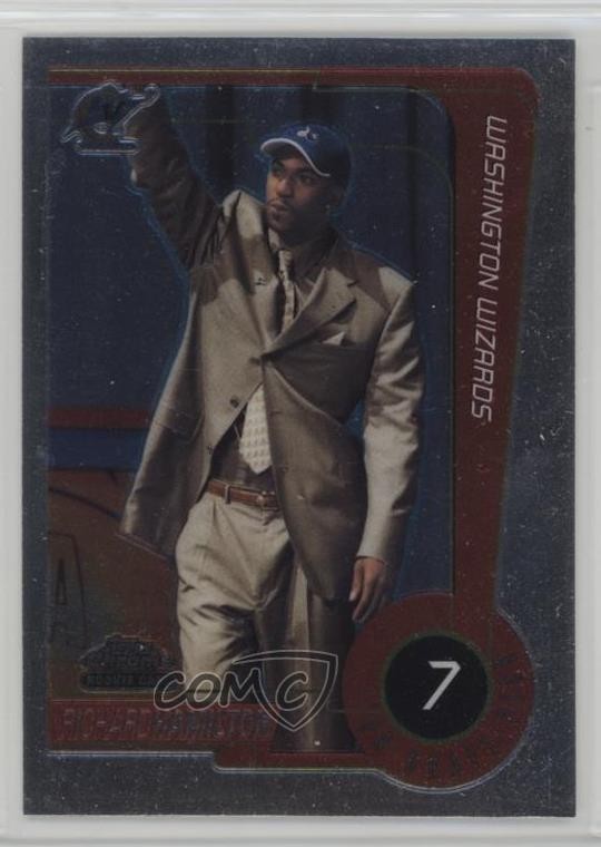 1999-00 Topps Chrome '99 Draft Pick Richard Hamilton #114 Rookie RC 12g7