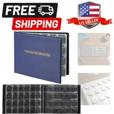 Coin Collection Holder Album for Collectors, Storage Case Organizer with 240 ...