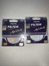 2 Hoya 62mm Filters, Used But Good Condition