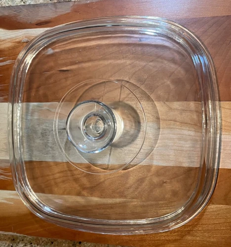 Vintage Pyrex Claer A12C Lid Only 10 3/8"