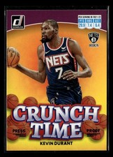 2022-23 Donruss #8 Kevin Durant Crunch Time Purple Press Proof