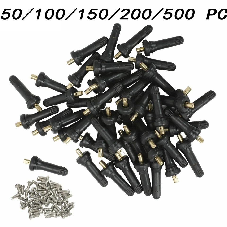 50/100/150/200/500 TPMS Tire Pressure Sensors Valve Stem For Chevy Cadillac Rqtt - Image 2 of 4