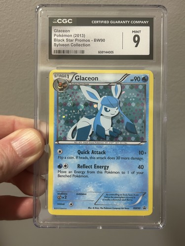 Glaceon graded CGC 9 for sale on eBay