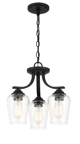 Minka Lavery 4926 Shyloh 3 Light 16"W Vantage Semi-Flush Ceiling - Nickel - Picture 5 of 5