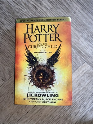 Harry Potter and the Cursed Child Special Rehearsal Edition First Edition Book