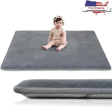 Premium Memory Foam Baby Play Mat Non-Toxic Water-Resistant Non-Slip Playpen Rug
