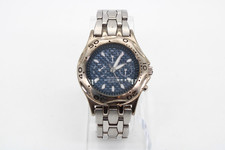 Reloj Pulsera Armitron De Colección Para Hombres Esfera Azul Calendario Perpetuo Subesferas Nuevo Batt