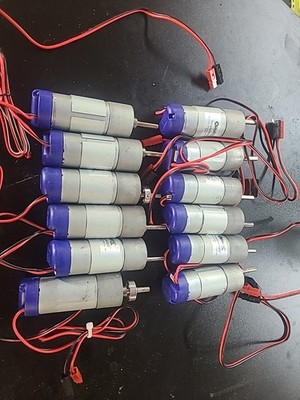 Qty Of 12 Tetrix Max TorqueNADO Motor SKU 44260 60:1 Ratio Used Motors