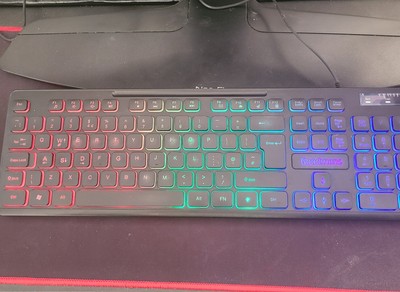 Goodmans LED Gaming Tastatur mit Farbwechsel kabelgebunden