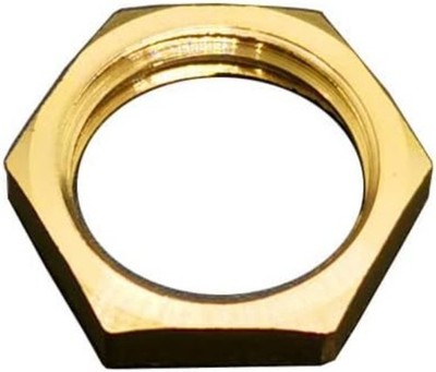 Corrosion-Resistant 1/2'' Brass Locknut Fastening Solution for Plumbing Needs