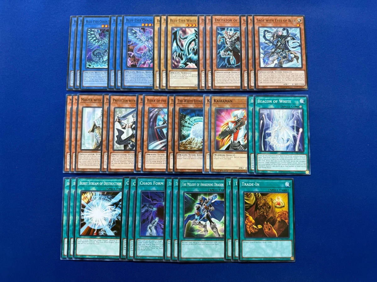 Blue Eyes Player-Built Yu-Gi-Oh! Decks for sale - eBay