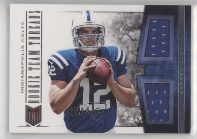 2012 Panini Momentum Rookie Team Threads Materials Combo /199 Andrew Luck #1 2r7