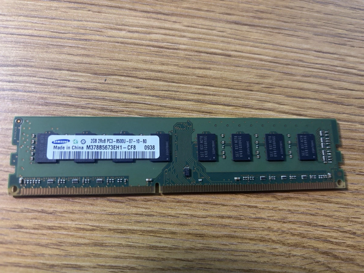Samsung 2GB PC3-8500 (DDR3-1066) Computer Memory (RAM) 240 2 GB