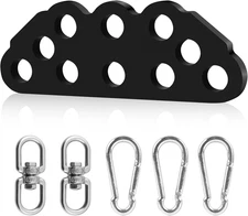 Multi-Grip LAT Pull down Bar for Home Gym Fitness, Cable Machine Attachment, Spr