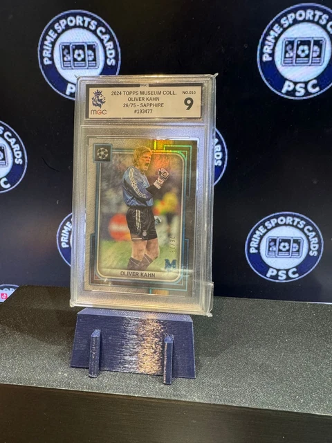 Oliver kahn Numbered graded  £1 Start EBAY LIVE AUCTIONS