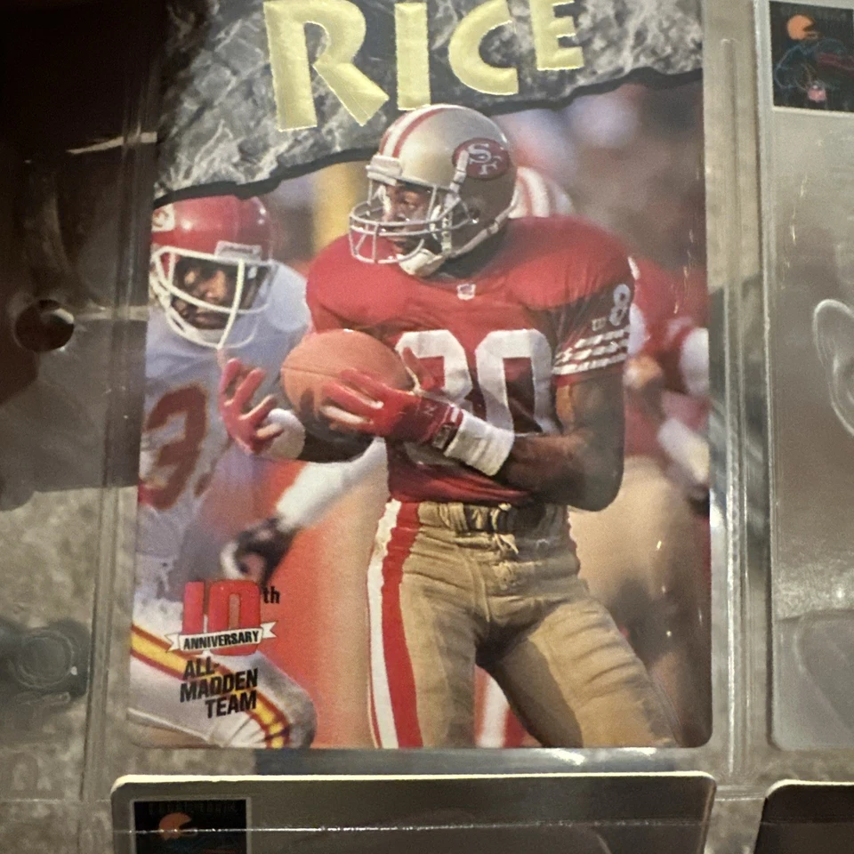1992 Action Packed Rookie Update - Jerry Rice #59 plus 11 others package deal  - Image 4 of 4