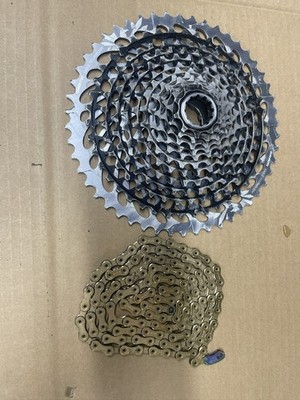 Sram Eagle XG-1295 12-fach 10-50 Kassette XT XTR XX1 mit neuer Sram Goldkette