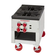 American Range SPSH-18-2 Double 3 Ring Burner Gas Stock Pot Range
