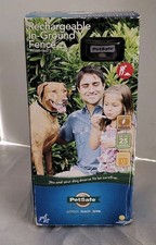 NEW PetSafe Rechargeable In-Ground Electric Fence 500' Wire Adj. WP Shock Collar