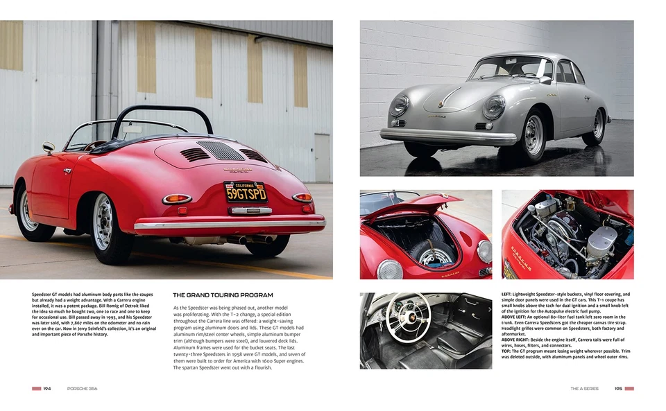 Libro 75 aniversario Porsche 356 1948-1965 historia completa carreras y coleccionistas Foto 3 de 4