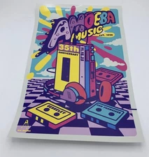 Amoeba Records 35th Anniversary Kii Arens 11x17 Poster