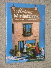 Manuale - MAKING MINIATURES DOLLS HOUSE - case di bambola accessori miniature
