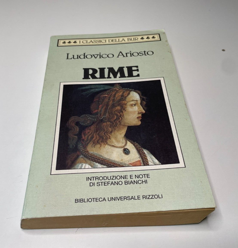Ludovico Ariosto, Rime, 1° edizione BUR 1992 - Foto 2 di 12