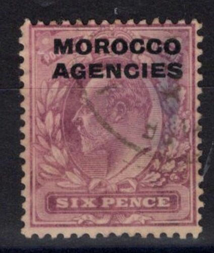 Morocco Agencies 1997 SG 36A CV 48 £ charnière légère d'occasion sans caoutchouc lot M271 - Photo 1/2