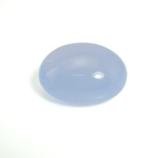 Natural Blue Chalcedony 16.70 Ct Oval Loose Gemstone from Madagascar