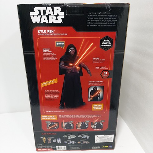 Thinkway Toys Star Wars Interactive Kylo Ren 18" Animatronic Action Figure - Picture 2 of 8