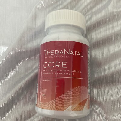 TheraNatal By Theralogix CORE Preconception Vitamin 90 Tablets Sealed