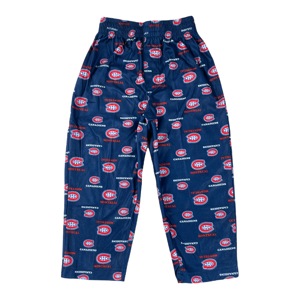 NHL - Toddler Boys Montreal Canadiens Lounge Sleep Pajama Pants - Blue - 2T