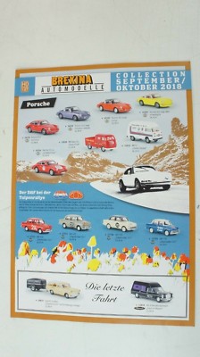 Brekina September Oktober 2018 Prospekt B-12672