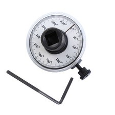 360 Degree 12 Drive Torque Angle Gauge Meter Rotation Measure Tool Wrench