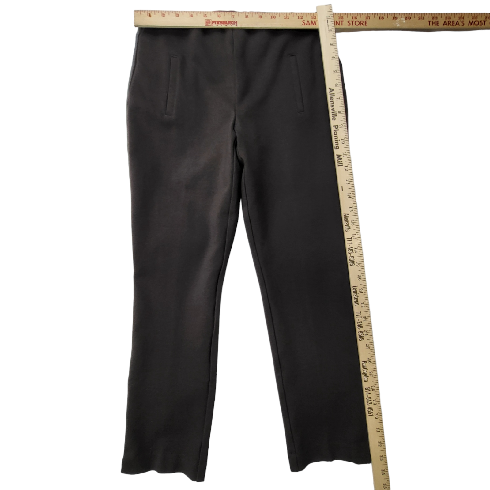 Chico's Women's Dress Pants Size 00 US Size XS/2 Pull On Brown Ankle