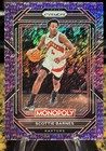 2022 Panini Prizm Monopoly Basketball Purple Money Shimmer Scottie Barnes #84
