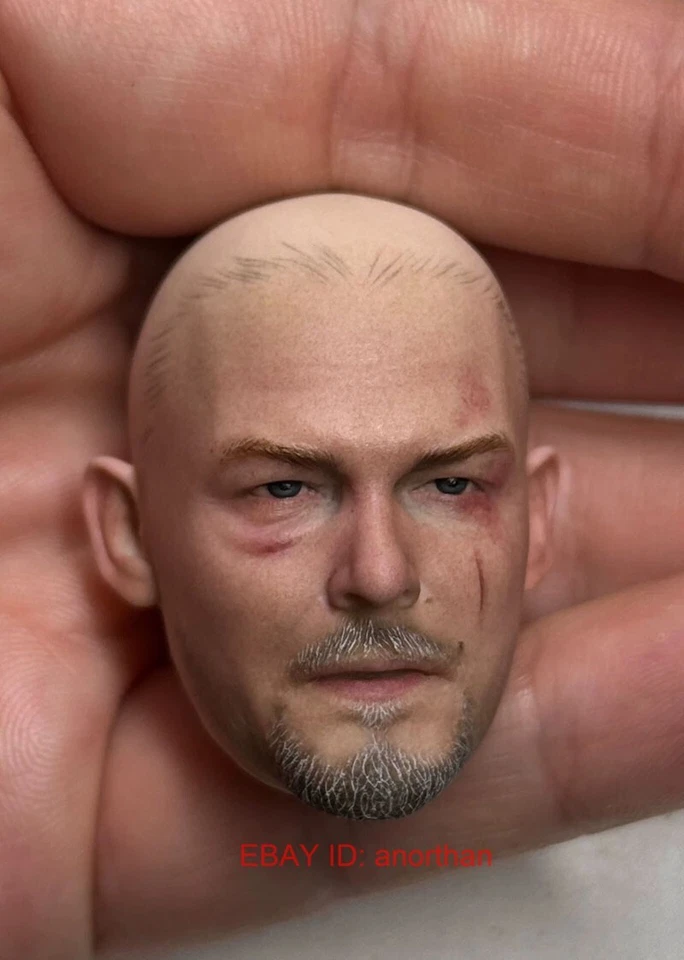 Figura de acción masculina personalizada The Walking Dead Daryl Dixon escala 1/6 cabeza esculpida Foto 2 de 4