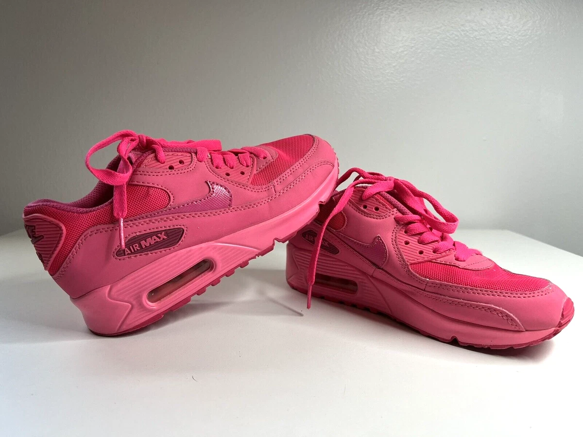 Mike Max 90 Vivid Hyper Pink Trainers #345017-601 Women's 6.5 Low eBay