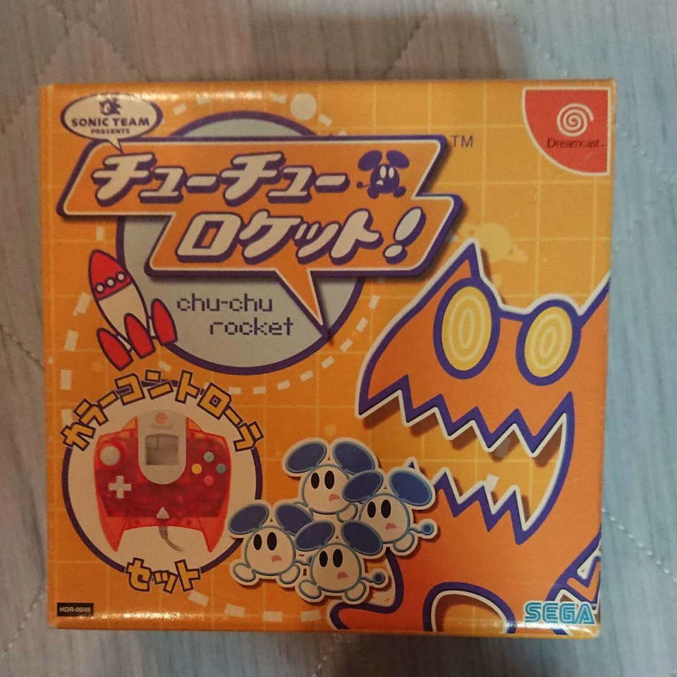 SEGA Dreamcast DC Chu Chu Rocket Orange Set Box Controller Puzzle Game Japan - Image 2 of 3