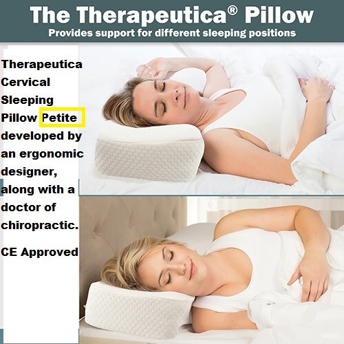 Therapeutica Orthopedic Cervical Sleeping Pillow Petite firm