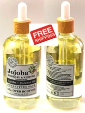 Botanical relaxation JOJOBA + COCONUT OIL * Hydrate & Restore * Body Oil