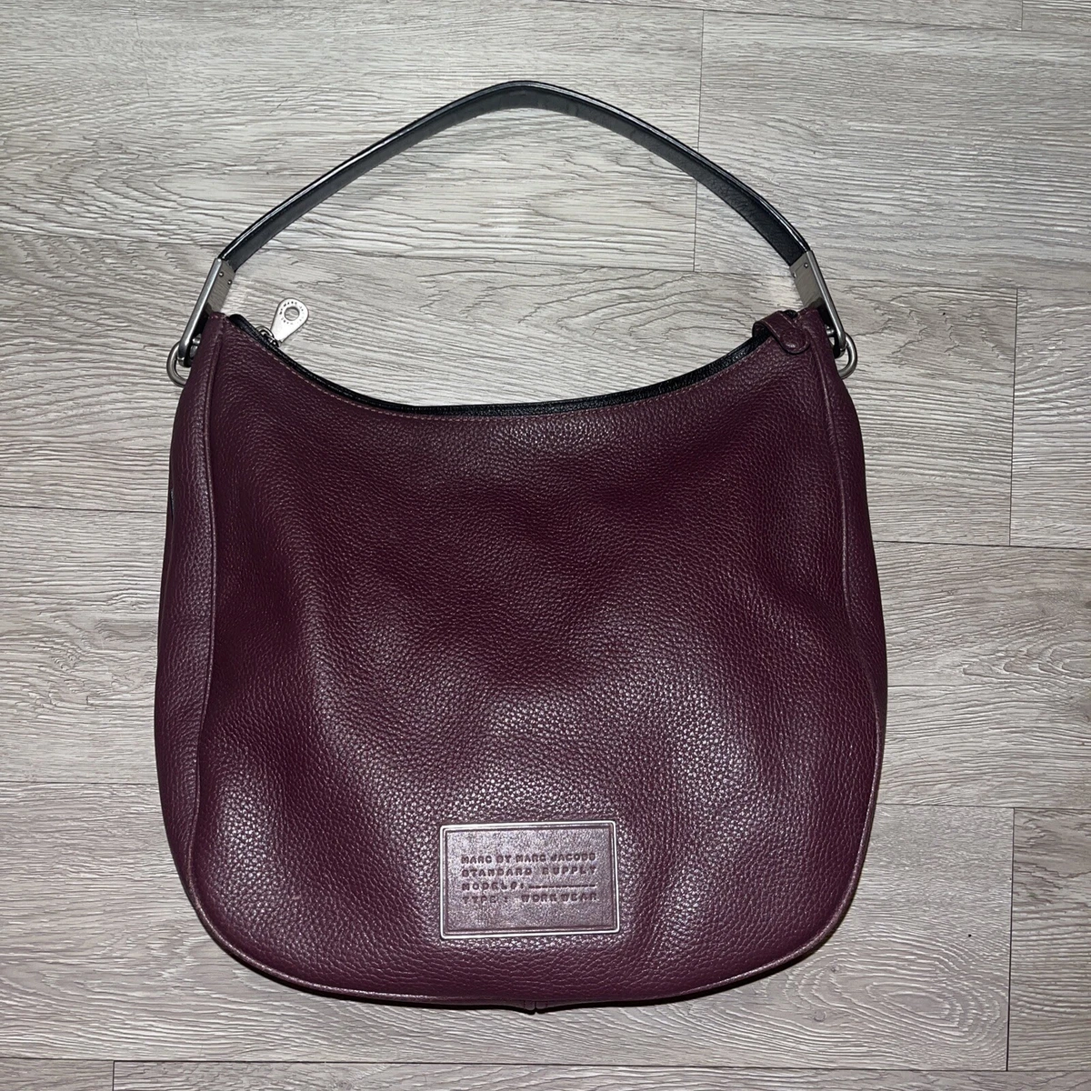 Marc by marc jacobs purple bag hot sale