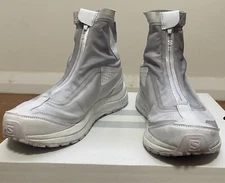 11 by Boris Bidjan Saberi x Salomon Bamba 2 High Sneakers Size UK 12.5 Ice Grey